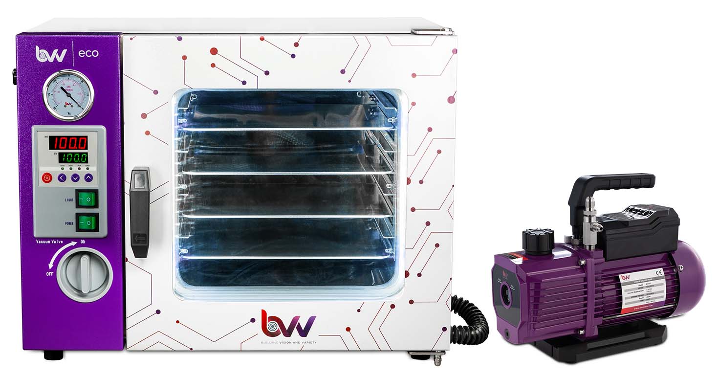 0.9CF ECO Vacuum Oven and V4D Vacuum Pump Kit