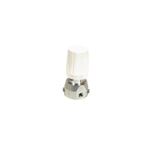 Back Pressure Fluid Regulator, 3000 PSI, CS, Spring Type, 1/4 (F) x 1/4 (F)