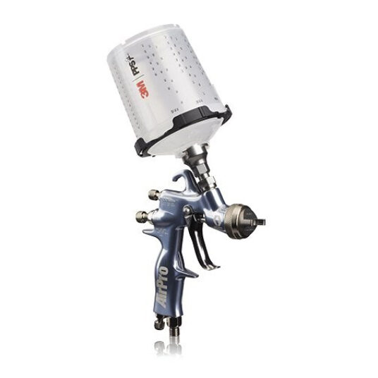 AirPro Air Spray Gravity Feed Gun, Compliant, 1.4 mm Nozzle, with 3M PPS Cup