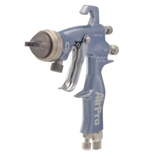 0.5 mm Nozzle Compliant Spray Gun, Graco AirPro Air Spray Pressure Feed Gun