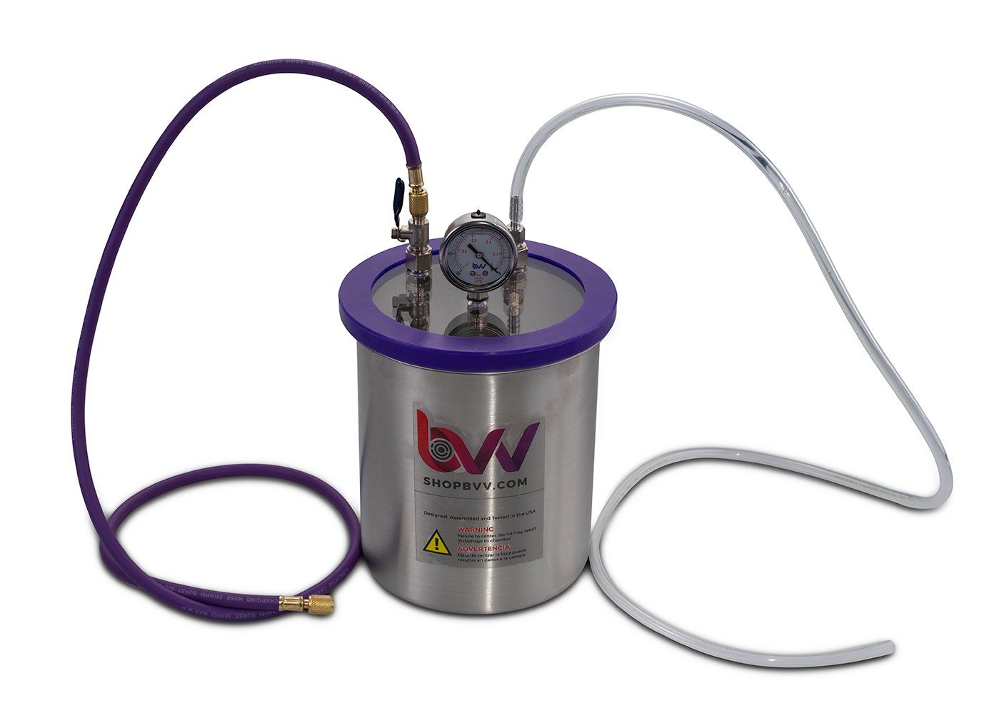 1.5 Gallon Resin Trap Vacuum Chamber