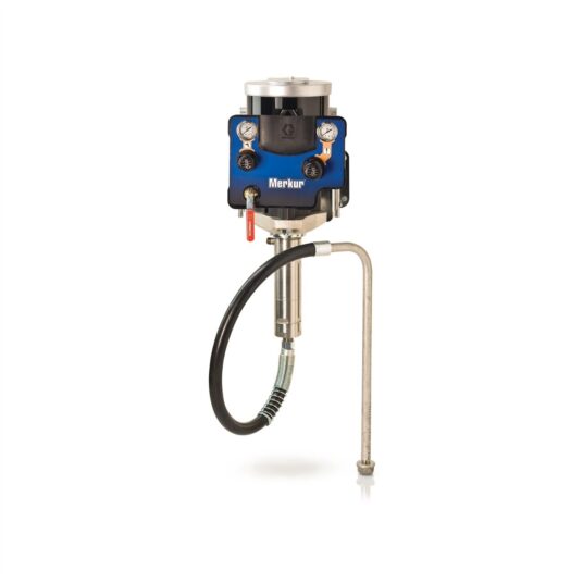 15:1 Merkur Pump, 2.4 gpm (9 lpm) fluid flow, Wall Mount