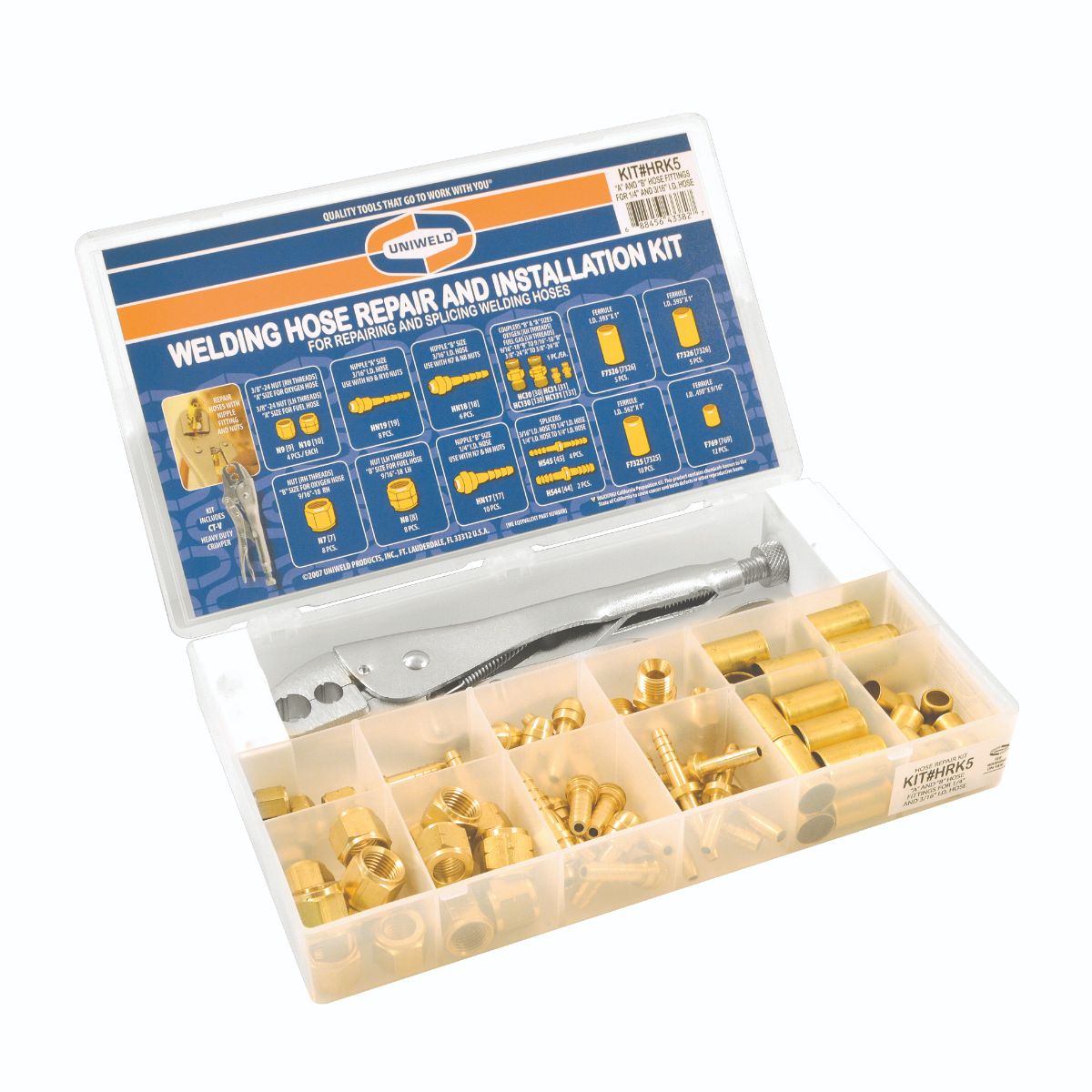 Uniweld Hose Repair Kit - HRK-5