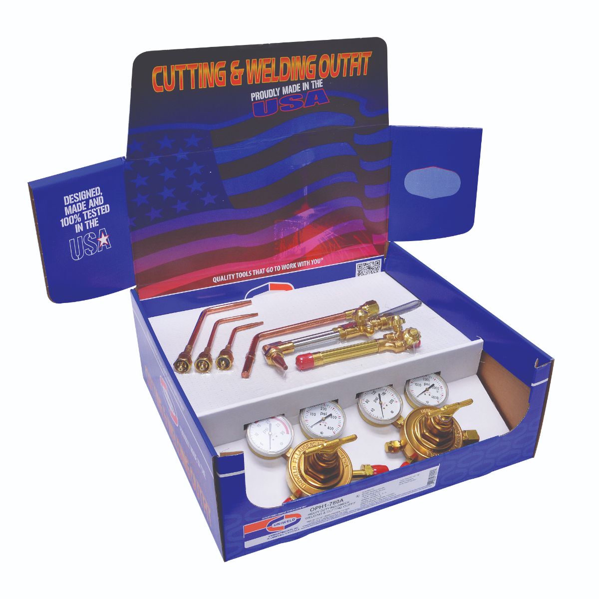 Uniweld Roughneck Outfit CGA510 HD - OPH1-780A