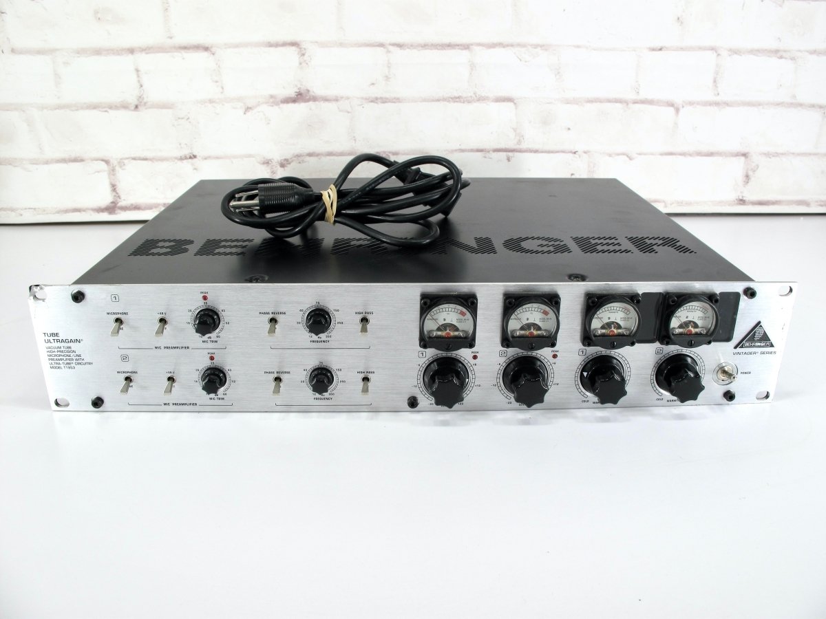 Behringer T1953 Vintager Series Tube UltraGain Microphone /Line Studio PreAmp