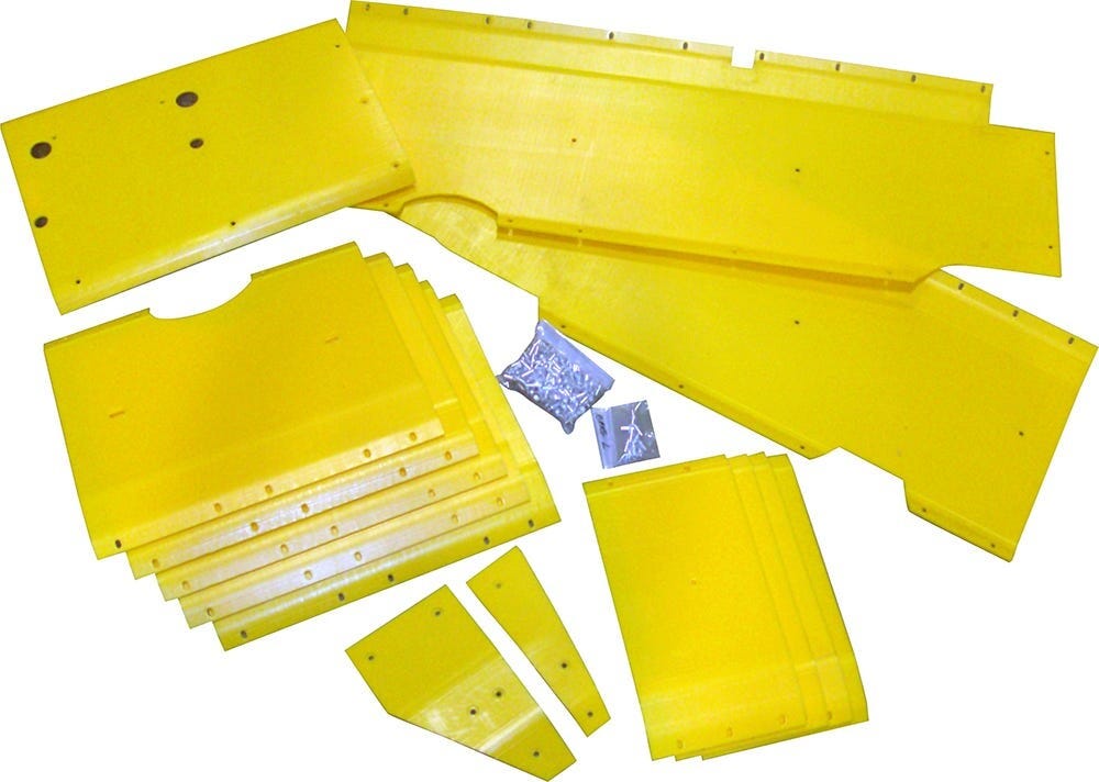 Poly Skid Plate Kit, 18'