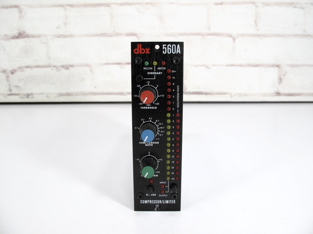 DBX 560A 500 Series Compressor / Limiter Signal Processing Module