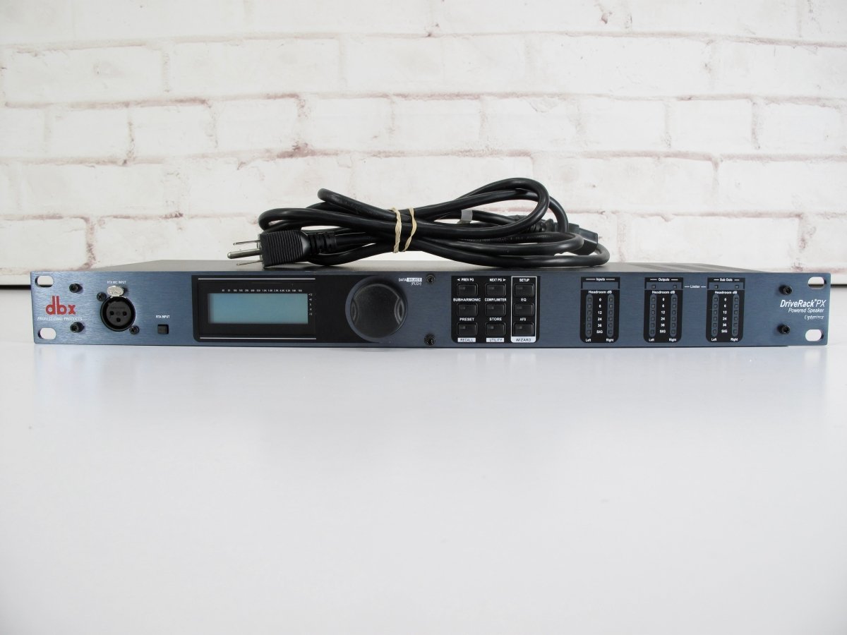 DBX DriveRack PX Powered Speaker Optimizer Digital Signal Processor