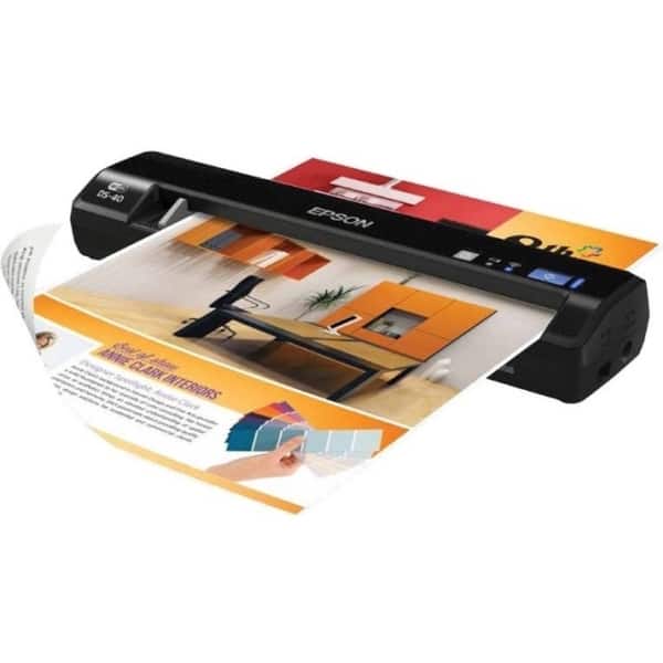 Epson WorkForce DS-40 Portable Wireless Compact Document Scanner