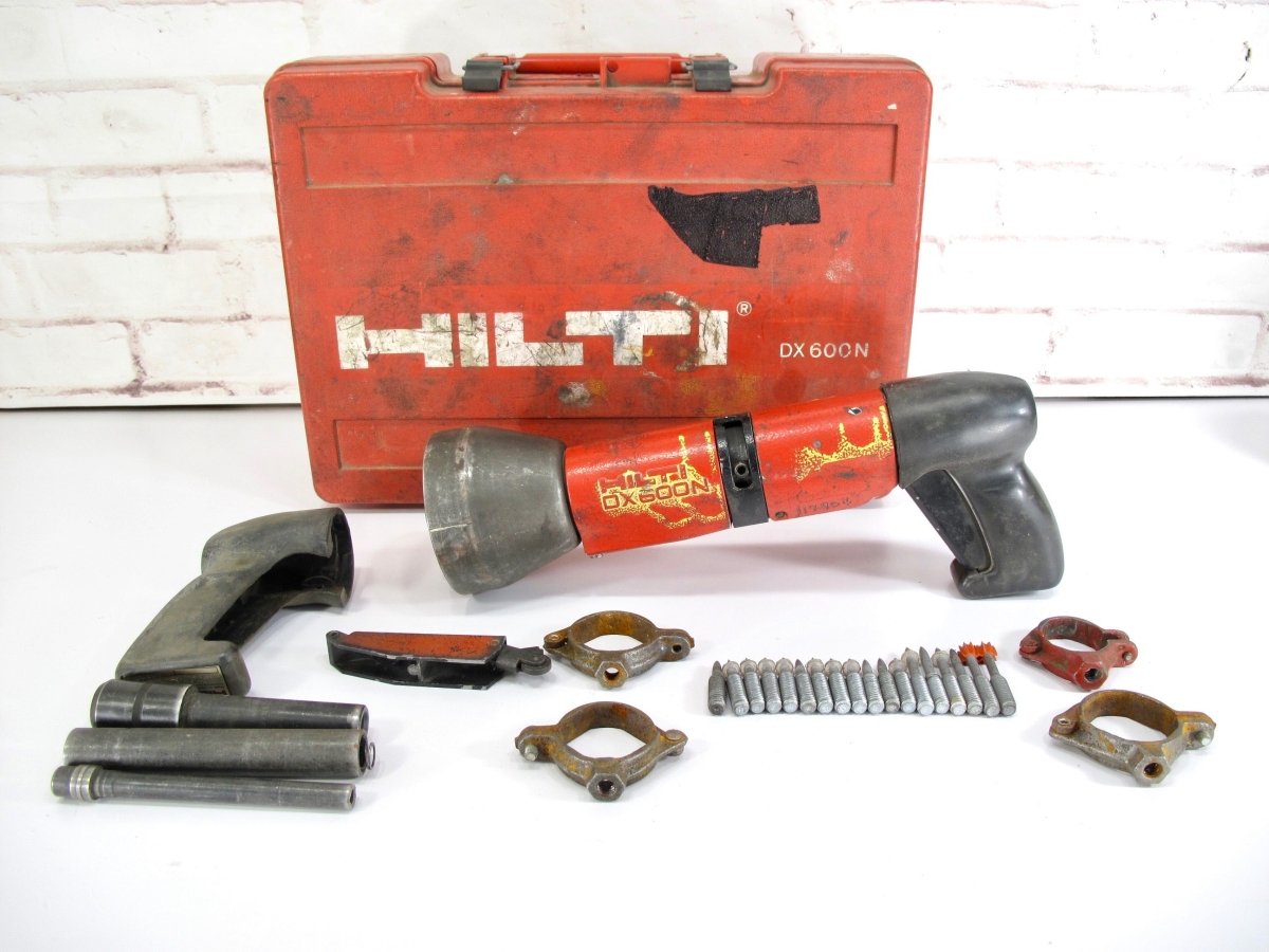 Hilti DX600N Powder-Actuated Fastener Nailer Stud Gun w/ Case