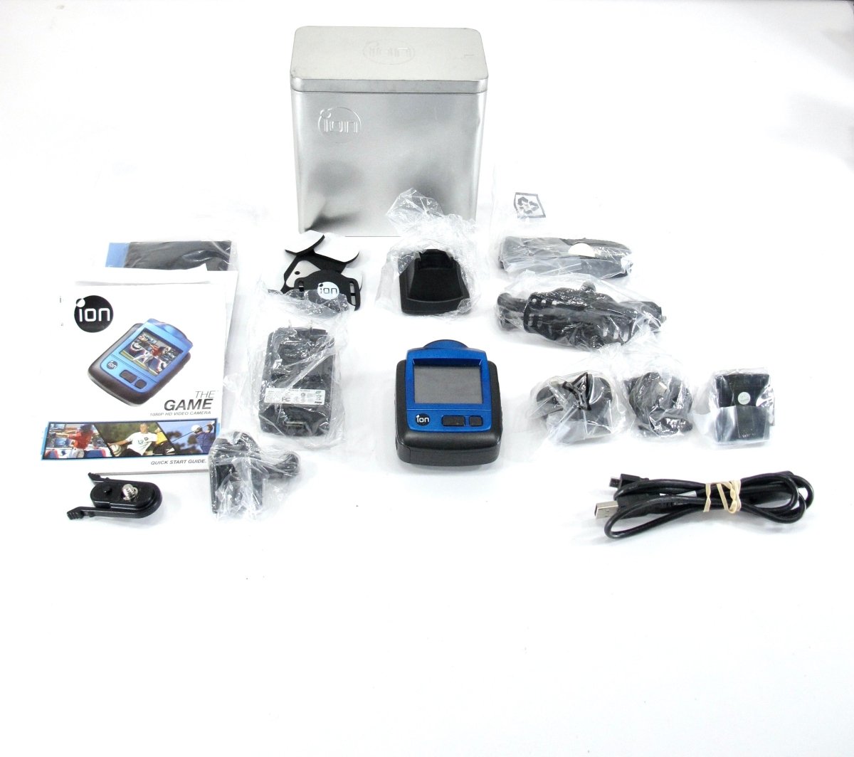 ION 1007 The Game Wireless Waterproof HD 5MP Sports Video Camera 1080P w/ LCD9