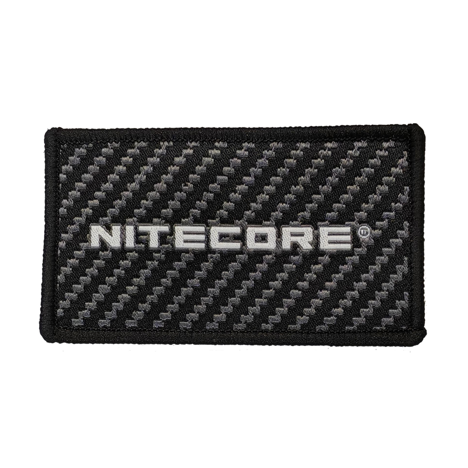 Nitecore Hook Sided Backing Velcro Patch Gear (Black)