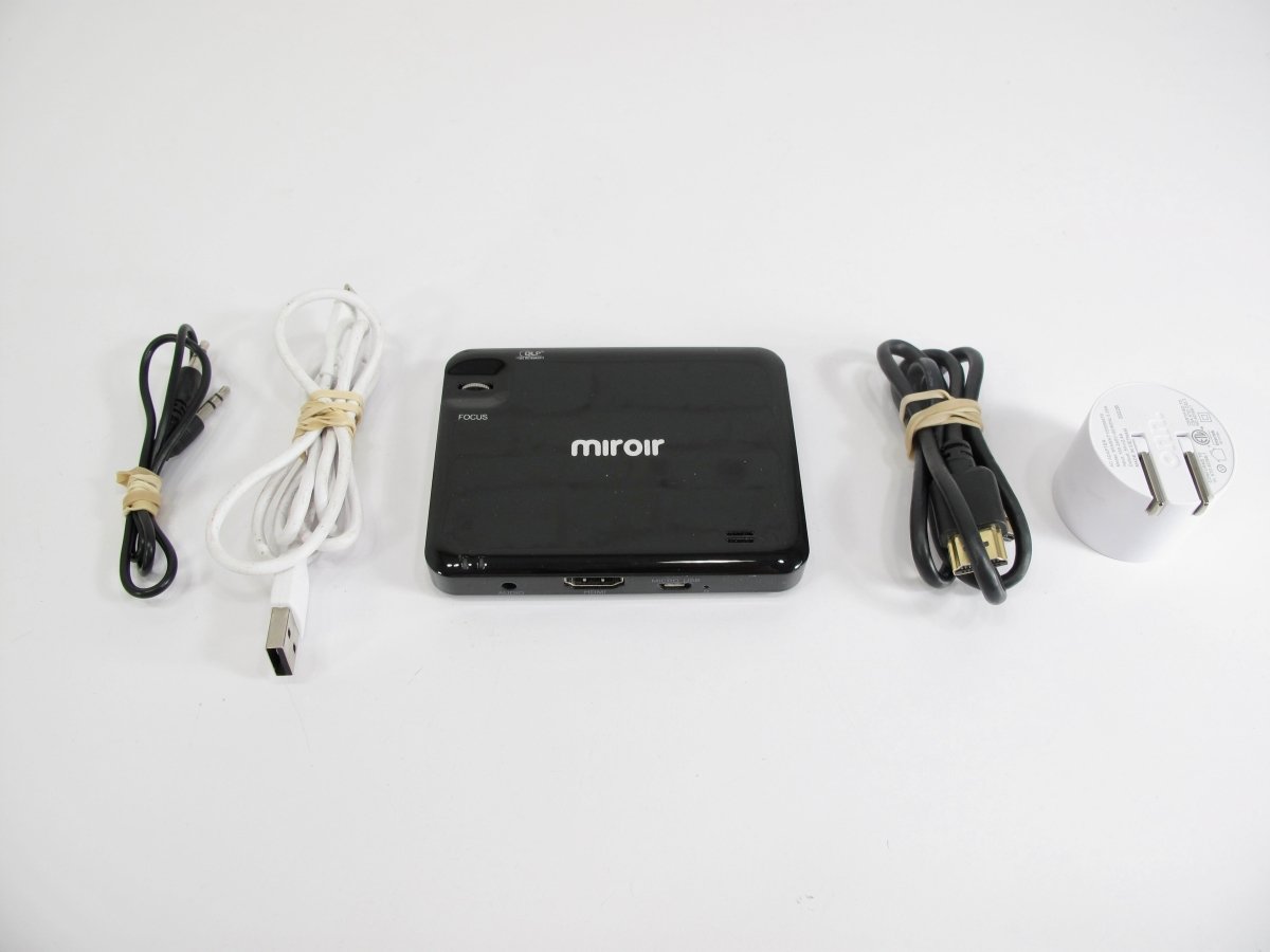Miroir M20 DLP Micro HDMI 640x360 Portable Rechargeable Pocket Projector