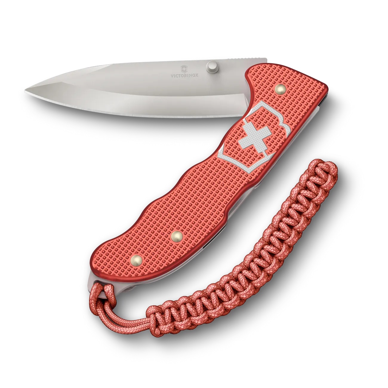 Victorinox Evoke Alox Limited Edition 2025 Stone Red Folding Knife 0.9415.L25